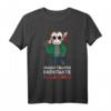 Lustiges Halloween Kostüm T-Shirt mit Party-Maske – Witziges Outfit für Männer und Frauen bei Halloween-Feiern