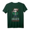 Lustiges Halloween Kostüm T-Shirt mit Party-Maske – Witziges Outfit für Männer und Frauen bei Halloween-Feiern