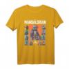 Star Wars The Mandalorian Character Grid - Official Merchandise T-Shirt mit 'This Is The Way' Aufdruck für Fans aller Altersgruppen
