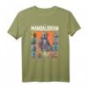 Star Wars The Mandalorian Character Grid - Official Merchandise T-Shirt mit 'This Is The Way' Aufdruck für Fans aller Altersgruppen