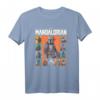 Star Wars The Mandalorian Character Grid - Official Merchandise T-Shirt mit 'This Is The Way' Aufdruck für Fans aller Altersgruppen