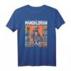 Star Wars The Mandalorian Character Grid - Official Merchandise T-Shirt mit 'This Is The Way' Aufdruck für Fans aller Altersgruppen
