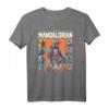 Star Wars The Mandalorian Character Grid - Official Merchandise T-Shirt mit 'This Is The Way' Aufdruck für Fans aller Altersgruppen