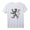 Distressed Saltire Scotland Rugby & Football T-Shirt with Rampant Lion - Vintage Supporter Jersey for Fans of Scottish Sports