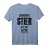 Sternzeichen Stier Geburtstag Mai 1979 T-Shirt – Legendäres Geschenk für Männer und Frauen zum Jubiläum