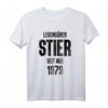 Sternzeichen Stier Geburtstag Mai 1979 T-Shirt – Legendäres Geschenk für Männer und Frauen zum Jubiläum