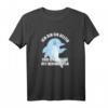 Ich bin ein Delfin ich arbeite mit Behinderten - Lustiges Meerestier T-Shirt für Delfinliebhaber, Tierschützer & Halloween Kostüm