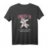 Endlich 18! Lustiges Einhorn T-Shirt für Mädchen und Frauen zum Geburtstag – Coole Geschenkidee & Party Dekoration für den 18. Geburtstag