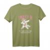 Endlich 18! Lustiges Einhorn T-Shirt für Mädchen und Frauen zum Geburtstag – Coole Geschenkidee & Party Dekoration für den 18. Geburtstag
