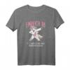 Endlich 18! Lustiges Einhorn T-Shirt für Mädchen und Frauen zum Geburtstag – Coole Geschenkidee & Party Dekoration für den 18. Geburtstag