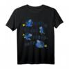 HapDeer Pixar Finding Dory T-Shirt mit Whale Talk Text - Offiziell lizenziertes Geschenk für Meerestierfans