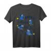 HapDeer Pixar Finding Dory T-Shirt mit Whale Talk Text - Offiziell lizenziertes Geschenk für Meerestierfans