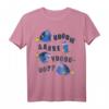 HapDeer Pixar Finding Dory T-Shirt mit Whale Talk Text - Offiziell lizenziertes Geschenk für Meerestierfans