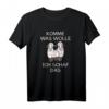 Lustiges Schäfer und Landwirt Schaf T-Shirt - Komme Was Wolle Ich Geschenkidee für Tierliebhaber und Bauern