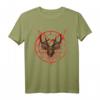 Santa Pentagramm mit Rentierkopf - Okkules und Anti-Weihnachts T-Shirt für Metal-Fans & dunkle Humorliebhaber