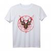 Santa Pentagramm mit Rentierkopf - Okkules und Anti-Weihnachts T-Shirt für Metal-Fans & dunkle Humorliebhaber