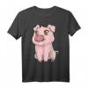 Kawaii Schwein Schweinchen Wutz Ferkel Hausschwein Miniatur T-Shirt – Süßes Tierdesign, perfekt als Geschenk zu Weihnachten oder Geburtstag