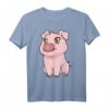 Kawaii Schwein Schweinchen Wutz Ferkel Hausschwein Miniatur T-Shirt – Süßes Tierdesign, perfekt als Geschenk zu Weihnachten oder Geburtstag
