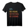Udo Der Mann Der Mythos Die Legende Geschenk - Personalisierter Name Spruch T-Shirt für Männer, Papa, Opa & Onkel