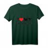 Lustiges I Love My Boyfriend T-Shirt mit Herz – Perfekte Valentinstags Geschenkidee für Freundinnen im Vintage Retro-Look