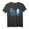 We Bare Bears Ice Bear Comes Prepared T-Shirt - Lizenziertes Cartoon-Merchandise für Fans und Geburtstagsgeschenke