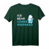 We Bare Bears Ice Bear Comes Prepared T-Shirt - Lizenziertes Cartoon-Merchandise für Fans und Geburtstagsgeschenke