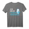 We Bare Bears Ice Bear Comes Prepared T-Shirt - Lizenziertes Cartoon-Merchandise für Fans und Geburtstagsgeschenke