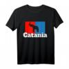 Minchia Che Bella Catania Flagge T-Shirt - Stolzes sizilianisches Motiv, perfekt als Geschenk für Catania, Sizilien und Italien-Liebhaber zum Vatertag & Muttertag