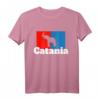 Minchia Che Bella Catania Flagge T-Shirt - Stolzes sizilianisches Motiv, perfekt als Geschenk für Catania, Sizilien und Italien-Liebhaber zum Vatertag & Muttertag