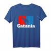 Minchia Che Bella Catania Flagge T-Shirt - Stolzes sizilianisches Motiv, perfekt als Geschenk für Catania, Sizilien und Italien-Liebhaber zum Vatertag & Muttertag
