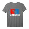 Minchia Che Bella Catania Flagge T-Shirt - Stolzes sizilianisches Motiv, perfekt als Geschenk für Catania, Sizilien und Italien-Liebhaber zum Vatertag & Muttertag