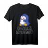 Offizielles Schlafshirt Pyjama Pinguin - Lustiges Geschenk für Nachteulen, Langschläfer & Schlafliebhaber für Damen und Herren