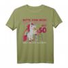 50. Geburtstag Einhorn mit Rollator T-Shirt für Frauen & Männer – Lustiges Geschenk zum 50. Geburtstag für Einhorn-Fans