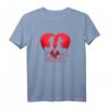 HapDeer Donald und Daisy Duck Forever Heart T-Shirt – Valentinstag & Geburtstagsgeschenk für Paare und Disney-Fans