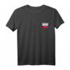 Poccna Russische Flagge T-Shirt für Herren und Damen – Patriotische Kleidung für Sport, Support und Geschenke