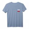 Poccna Russische Flagge T-Shirt für Herren und Damen – Patriotische Kleidung für Sport, Support und Geschenke