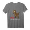 Bierpong Dinosaurier Bier Saufen Party Trinkspiel T-Shirt - Lustiges Geschenk für Biertrinker & Partyspaß bei Männerabenden