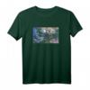 Trendy Claude Monet Lily Pad Grafik T-Shirt – Kunstliebe Mode mit impressionistischem Motiv