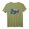 Trendy Claude Monet Lily Pad Grafik T-Shirt – Kunstliebe Mode mit impressionistischem Motiv