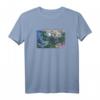 Trendy Claude Monet Lily Pad Grafik T-Shirt – Kunstliebe Mode mit impressionistischem Motiv