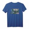 Trendy Claude Monet Lily Pad Grafik T-Shirt – Kunstliebe Mode mit impressionistischem Motiv