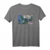 Trendy Claude Monet Lily Pad Grafik T-Shirt – Kunstliebe Mode mit impressionistischem Motiv