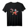 Nickelodeon HapDeer T-Shirt - Booty Bump Jump Smiles, Nostalgisches Cartoon Design für Männer und Frauen