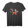 Nickelodeon HapDeer T-Shirt - Booty Bump Jump Smiles, Nostalgisches Cartoon Design für Männer und Frauen