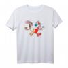 Nickelodeon HapDeer T-Shirt - Booty Bump Jump Smiles, Nostalgisches Cartoon Design für Männer und Frauen