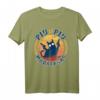 Piu Piu Madafakas Crazy Cat Katze mit Pistole – Lustiges Geschenk T-Shirt für Katzenliebhaber mit Humor