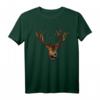Hirsch T-Shirt Jäger Geschenk - Bayerisches Jagd Tracht Hemd für Oktoberfest, Volksfest & Kirmes mit Geweih-Design