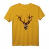 Hirsch T-Shirt Jäger Geschenk - Bayerisches Jagd Tracht Hemd für Oktoberfest, Volksfest & Kirmes mit Geweih-Design