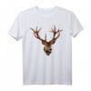 Hirsch T-Shirt Jäger Geschenk - Bayerisches Jagd Tracht Hemd für Oktoberfest, Volksfest & Kirmes mit Geweih-Design