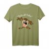 HapDeer Taz That's All Folks Weißes T-Shirt - Offizielles Warner Bros Lizenzprodukt für Fans und Humorvolle Geburtstagsgeschenke